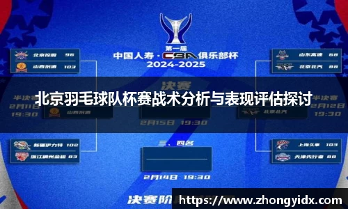 北京羽毛球队杯赛战术分析与表现评估探讨